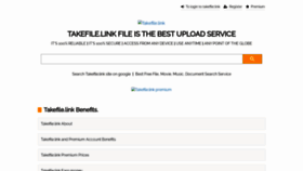 What Takefilesearch.com website looked like in 2023 (1 year ago)