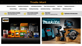 What Trade-mart.co.uk website looked like in 2023 (1 year ago)