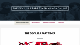 What Thedevilisaparttimer.online website looked like in 2023 (1 year ago)
