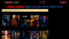 What Themoviesvrse.co website looked like in 2023 (1 year ago)