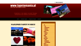 What Tapetomania.pl website looked like in 2023 (1 year ago)