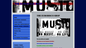 What The-eurodisco-shop.com website looked like in 2023 (1 year ago)