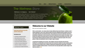 What Thewellnessstore.com website looked like in 2023 (1 year ago)