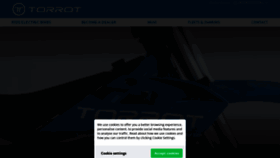 What Torrot.com website looked like in 2023 (1 year ago)
