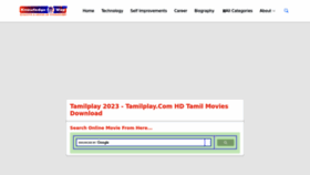 What Tamilplay.knowledgewap.org website looked like in 2023 (1 year ago)