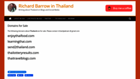 What Thailotteryresults.com website looked like in 2023 (1 year ago)