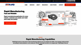 What Teamrapidtooling.com website looked like in 2023 (1 year ago)