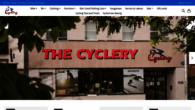 What Thecyclery.ca website looked like in 2023 (1 year ago)
