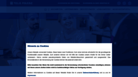 What Telis-finanz.de website looked like in 2023 (1 year ago)