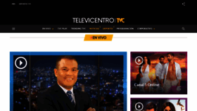 What Televicentro.com website looked like in 2023 (1 year ago)