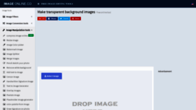 What Transparent.imageonline.co website looked like in 2023 (1 year ago)