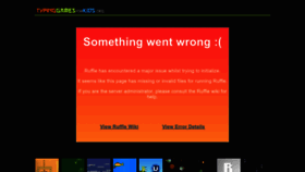 What Typinggamesforkids.org website looked like in 2023 (1 year ago)