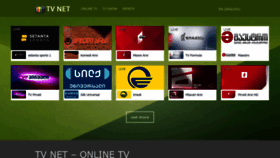 What Televizianet.com website looked like in 2023 (1 year ago)