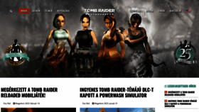 What Tombraider.hu website looked like in 2023 (1 year ago)