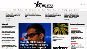 What Thestarnewstoday.com website looked like in 2023 (1 year ago)