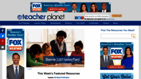 What Teacherplanet.com website looked like in 2023 (1 year ago)