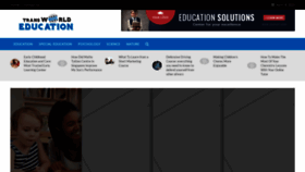 What Transworldeducation.com website looked like in 2023 (1 year ago)