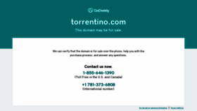 What Torrentino.com website looked like in 2023 (2 years ago)