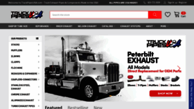 What Truckpipesusa.com website looked like in 2023 (1 year ago)