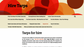 What Tarpsforhire.com.au website looked like in 2023 (1 year ago)