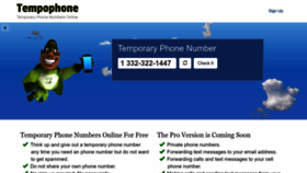 What Tempophone.com website looked like in 2023 (1 year ago)