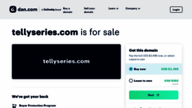 What Tellyseries.com website looked like in 2023 (This year)
