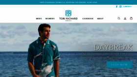 What Toririchard.com website looked like in 2023 (1 year ago)