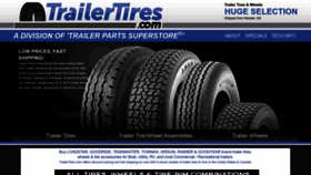 What Trailertires.com website looked like in 2023 (1 year ago)