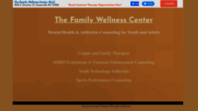 What Thefamilywellnesscenter.net website looked like in 2023 (This year)