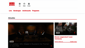 What Telebaern.tv website looked like in 2023 (This year)
