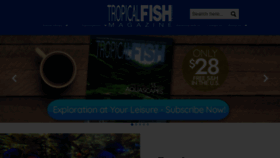 What Tfhmagazine.com website looked like in 2023 (1 year ago)