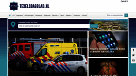 What Texelsdagblad.nl website looked like in 2023 (1 year ago)