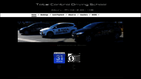 What Totalcontroldriving.com.au website looked like in 2023 (1 year ago)