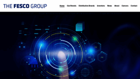 What Thefescogroup.com website looked like in 2023 (1 year ago)