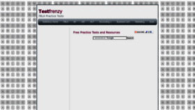 What Testfrenzy.com website looked like in 2023 (This year)