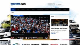 What Transporterclub.cz website looked like in 2023 (This year)