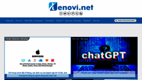 What Tenovi.net website looked like in 2023 (This year)