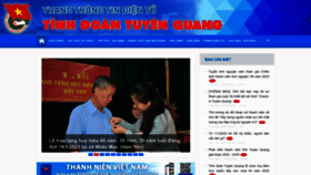 What Tinhdoantuyenquang.vn website looked like in 2023 (1 year ago)