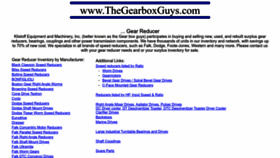 What Thegearboxguys.com website looked like in 2023 (This year)