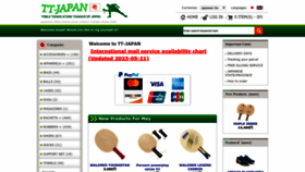 What Tt-japan.net website looked like in 2023 (This year)