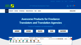 What Translation3000.com website looked like in 2023 (This year)