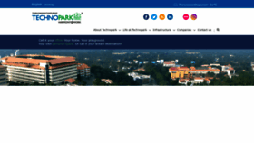 What Technopark.org website looked like in 2023 (This year)