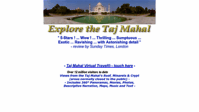 What Taj-mahal.net website looked like in 2023 (This year)