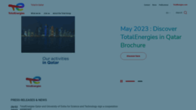 What Total.qa website looked like in 2023 (This year)