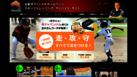 What Tanijuku.jp website looked like in 2023 (This year)