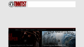What Tinnitist.com website looked like in 2023 (1 year ago)