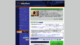 What Taskmother.jp website looked like in 2023 (This year)