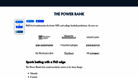 What Thepowerrank.com website looked like in 2023 (This year)