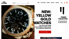 What Twsteel.com website looked like in 2023 (This year)