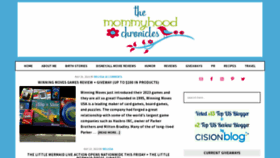 What The-mommyhood-chronicles.com website looked like in 2023 (This year)